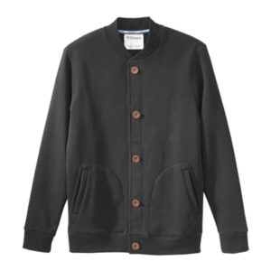 Silvert's Adaptive Clothing & Footwear Men's Bomber Jacket with Magnetic Buttons