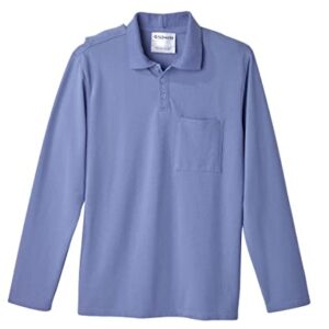Men’s Open-Back Adaptive Long Sleeve Polo Shirt