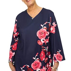 Ovidis Adaptive Top Open Back Clothing Senior Disabled Women - Kara